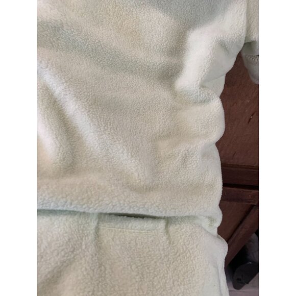 McBaby Infant Baby Size 0 3 Months mint Green Vintage Bunting Coat Jacket Snap U - Picture 5 of 6